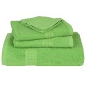 VidaXL Ręczniki 2 szt. FROGN Jabłkowo-zielone 30x30 cm 100% bawełna