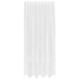 ZASŁONY Z ZASŁONAMI BIAŁY 150X200CM POLIESTER