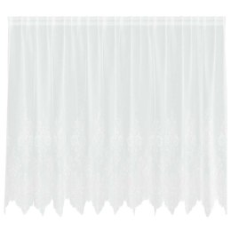 ZASŁONY Z ZASŁONAMI BIAŁY 300X160CM POLIESTER