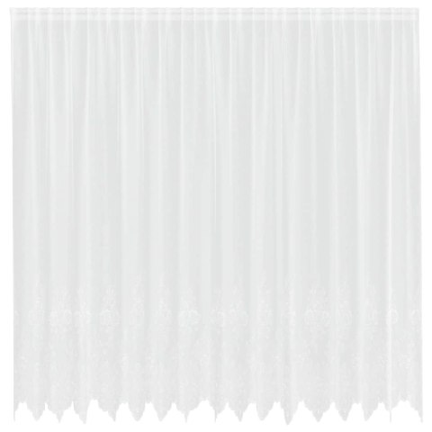 ZASŁONY Z ZASŁONAMI BIAŁY 400X220CM POLIESTER