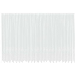 ZASŁONY Z ZASŁONAMI BIAŁY 600X220CM POLIESTER