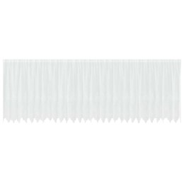 ZASŁONY Z ZASŁONAMI BIAŁY 750X180CM POLIESTER