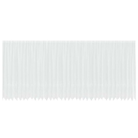 ZASŁONY Z ZASŁONAMI BIAŁY 900X220CM POLIESTER