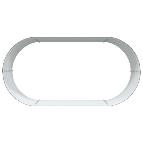 PODNIESIONA RABATA OGRODOWA ZIELONY 160X80X44CM STAL