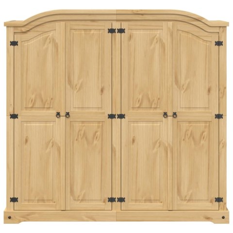 SZAFA CORONA 194X52X186CM LITE DREWNO SOSNOWE