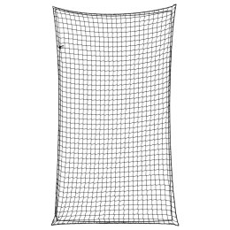 VidaXL Siatka na przyczepę, z elastyczną linką, czarna, 3,5x2 m, PP