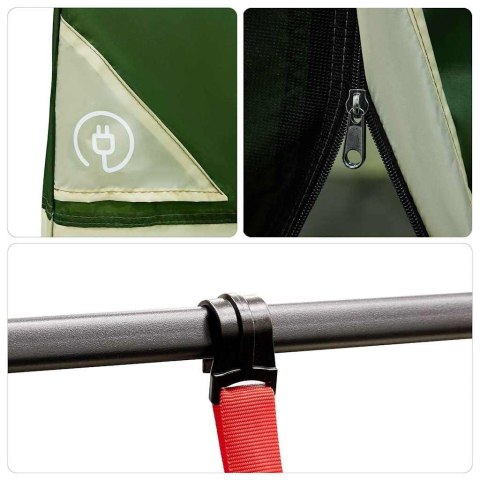 NAMIOT RODZINNY WEWNĘTRZNY ZIELONY 520X520X190CM