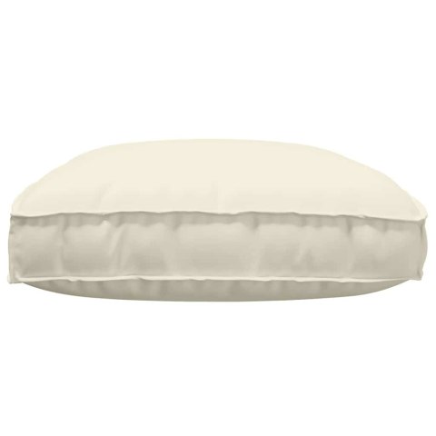 PODUSZKA NA SIEDZISKO Z PALET KREMOWY 120X80X12CM