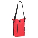 TORBA ROWEROWA CZERWONY 31X13X58CM POLIESTER