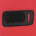 TORBA ROWEROWA CZERWONY 31X13X58CM POLIESTER