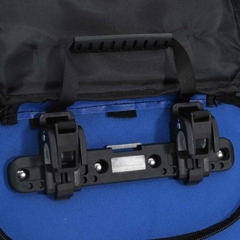 TORBA ROWEROWA NIEBIESKI 31X13X58CM POLIESTER