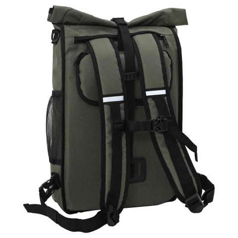 TORBA ROWEROWA OLIWKOWY 31X13X58CM POLIESTER