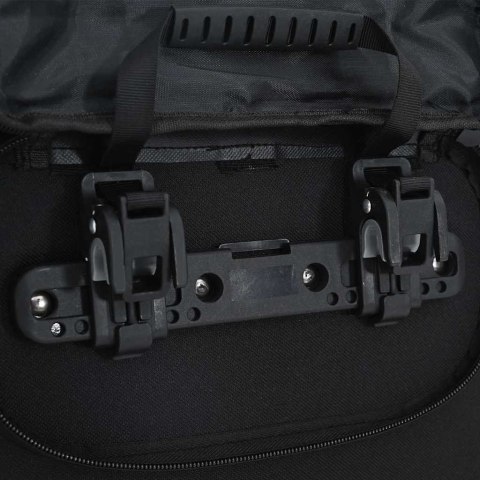 TORBA ROWEROWA CZARNY 31X13X58CM POLIESTER