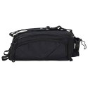TORBA ROWEROWA CZARNY 38X21X16CM POLIESTER