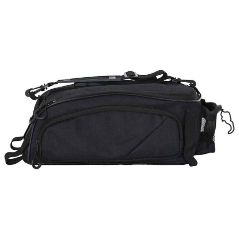 TORBA ROWEROWA CZARNY 38X21X16CM POLIESTER