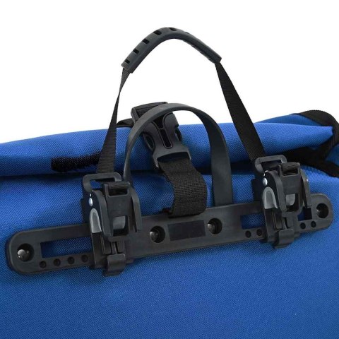 TORBA ROWEROWA NIEBIESKI 32.5X17X57CM POLIESTER