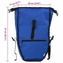 TORBA ROWEROWA NIEBIESKI 32.5X17X57CM POLIESTER