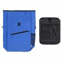 TORBA ROWEROWA NIEBIESKI 33X16X48CM POLIESTER