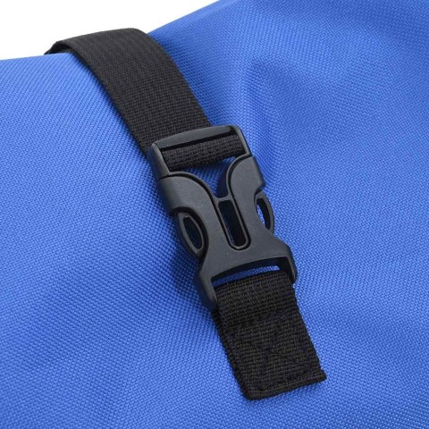 TORBA ROWEROWA NIEBIESKI 33X16X48CM POLIESTER