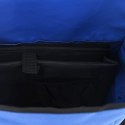 TORBA ROWEROWA NIEBIESKI 33X16X48CM POLIESTER