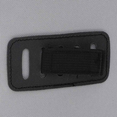 TORBA ROWEROWA SZARY 31X13X58CM POLIESTER