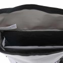 TORBA ROWEROWA SZARY 31X13X58CM POLIESTER