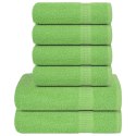 6-CZ. ZESTAW RĘCZNIKÓW ZIELONE JABŁKO 360 G/M2 BAWEŁNA 100%