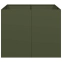 DONICZKA OLIWKOWO-ZIELONA 100X100X80CM STALOWA