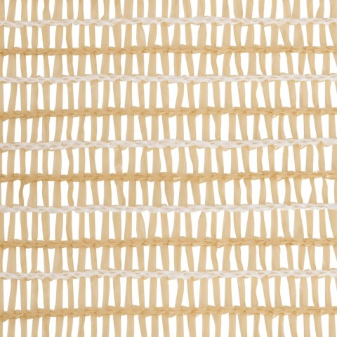 VidaXL Siatka cieniująca, beżowa, 2x50 m, HDPE, 195 g/m²