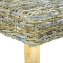 ŁAWKA 110CM NATURALNY KOLOR RATTAN KUBU I LITE DREWNO MAHONIOWE