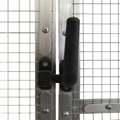 WOLIERA PTASZARNIA KLATKA DLA PTAKÓW1,79X2X1,85M ALUMINIUM