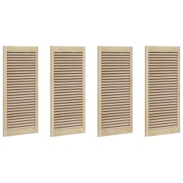 DRZWI SZAFKI OTHER Z DRZWIAMI 4 SZT BRĄZOWY 110X 49.5X 2.1CM