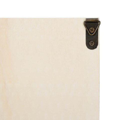 DREWNIANA SZKATUŁKA NA KOLEKCJĘ BRĄZOWY 40X 8,5X 37CM