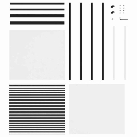 DRZWI PRZESUWNE CZARNY 76X205CM SZKŁO HARTOWANE ALUMINIUM