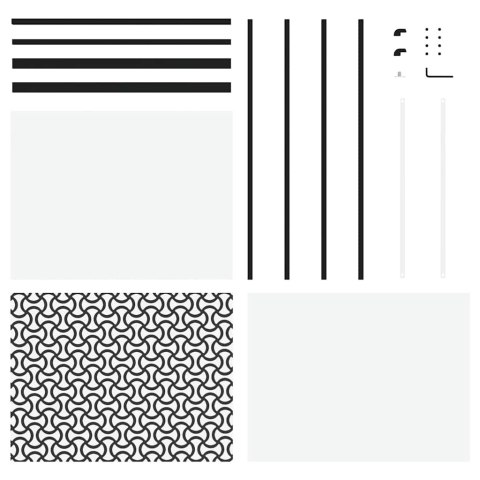 DRZWI PRZESUWNE CZARNY 90X205CM SZKŁO HARTOWANE ALUMINIUM