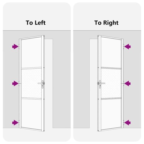 DRZWI WEWNĘTRZNE CZARNY 83X 201.5CM