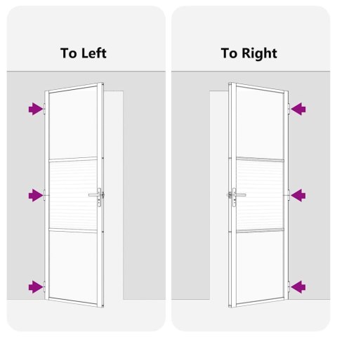 DRZWI WEWNĘTRZNE CZARNY 83X 201.5CM
