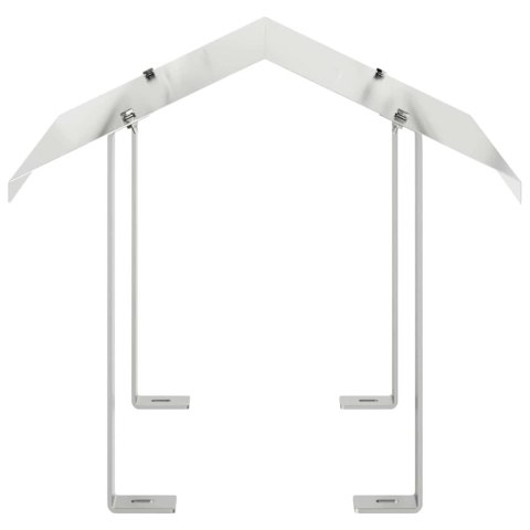 KURTKA KOMINKOWA SREBRNY 40X 40X 37.5CM STAL NIERDZEWNA