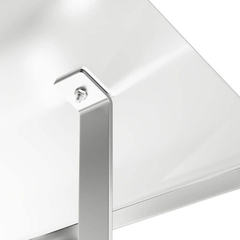 KURTKA KOMINKOWA SREBRNY 50X 50X 37CM STAL NIERDZEWNA