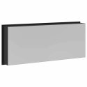 NISZA PRYSZNICOWA CZARNY 75X 30X 9.5CM STAL NIERDZEWNA