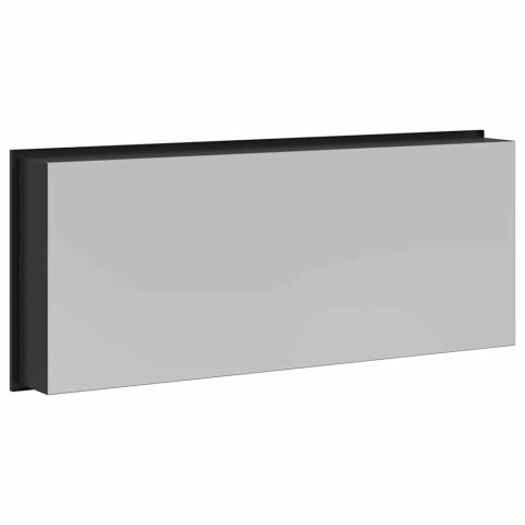 NISZA PRYSZNICOWA CZARNY 75X 30X 9.5CM STAL NIERDZEWNA