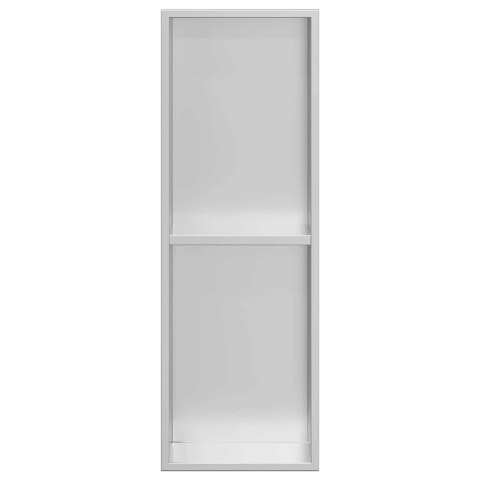 NISZA PRYSZNICOWA SREBRNY 60X 20X 9.5CM STAL NIERDZEWNA