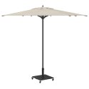 PODSTAWY PARASOLI OGRODOWYCH CZARNY 45X 45X 31.5CM STAL