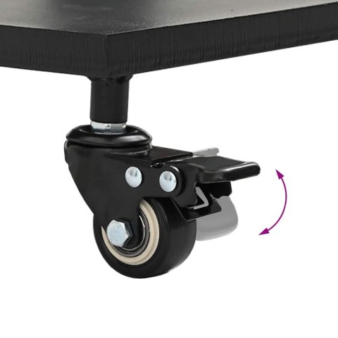 PODSTAWY PARASOLI OGRODOWYCH CZARNY 45X 45X 31.5CM STAL