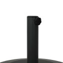 PODSTAWY PARASOLI OGRODOWYCH CZARNY 48X 48X 32.5CM