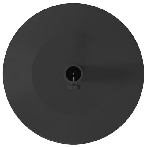 PODSTAWY PARASOLI OGRODOWYCH CZARNY 48X 48X 32CM STAL BETON