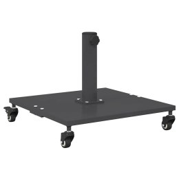 PODSTAWY PARASOLI OGRODOWYCH CIEMNO SZARY 45X 45X 31.5CM