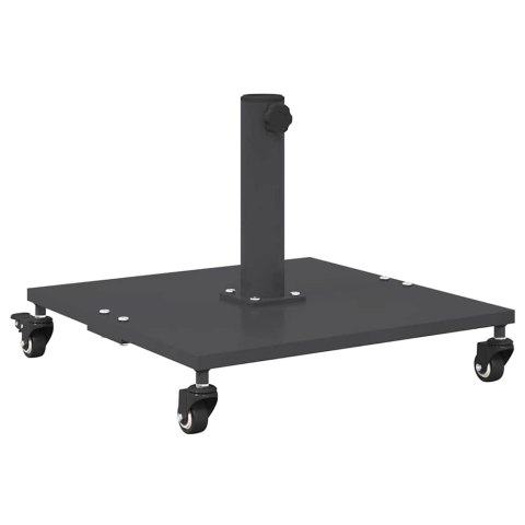 PODSTAWY PARASOLI OGRODOWYCH CIEMNO SZARY 45X 45X 31.5CM