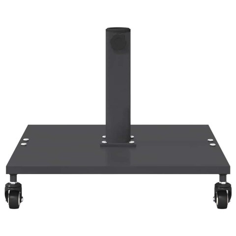 PODSTAWY PARASOLI OGRODOWYCH CIEMNO SZARY 45X 45X 31.5CM