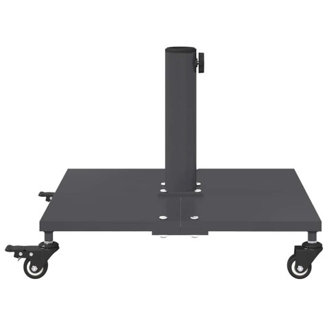 PODSTAWY PARASOLI OGRODOWYCH CIEMNO SZARY 45X 45X 31.5CM